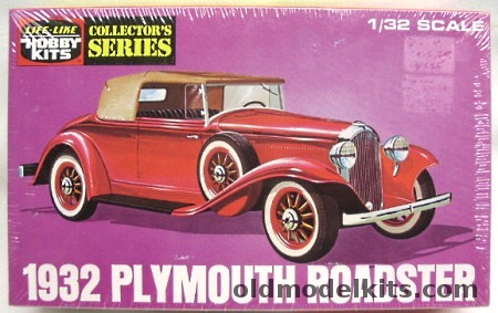 Life-Like 1/32 1932 Plymouth PB Sport Roadster - (Ex-Pyro), 09336 plastic model kit